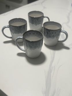 West Elm coffee mugs-set of 4
