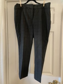 Ann Taylor Black And gray Pants Size 12