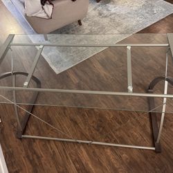 Glass Desk 