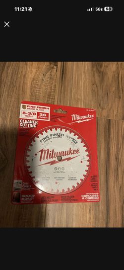Milwaukee 5-3/8 in. x 36-Tooth Fine Finish Circular Saw Blade