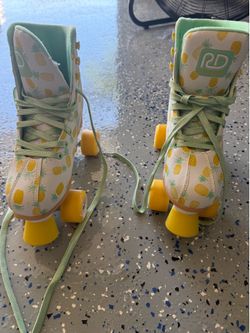 Basically brand new roller skates - purchased in advance and outgrew them