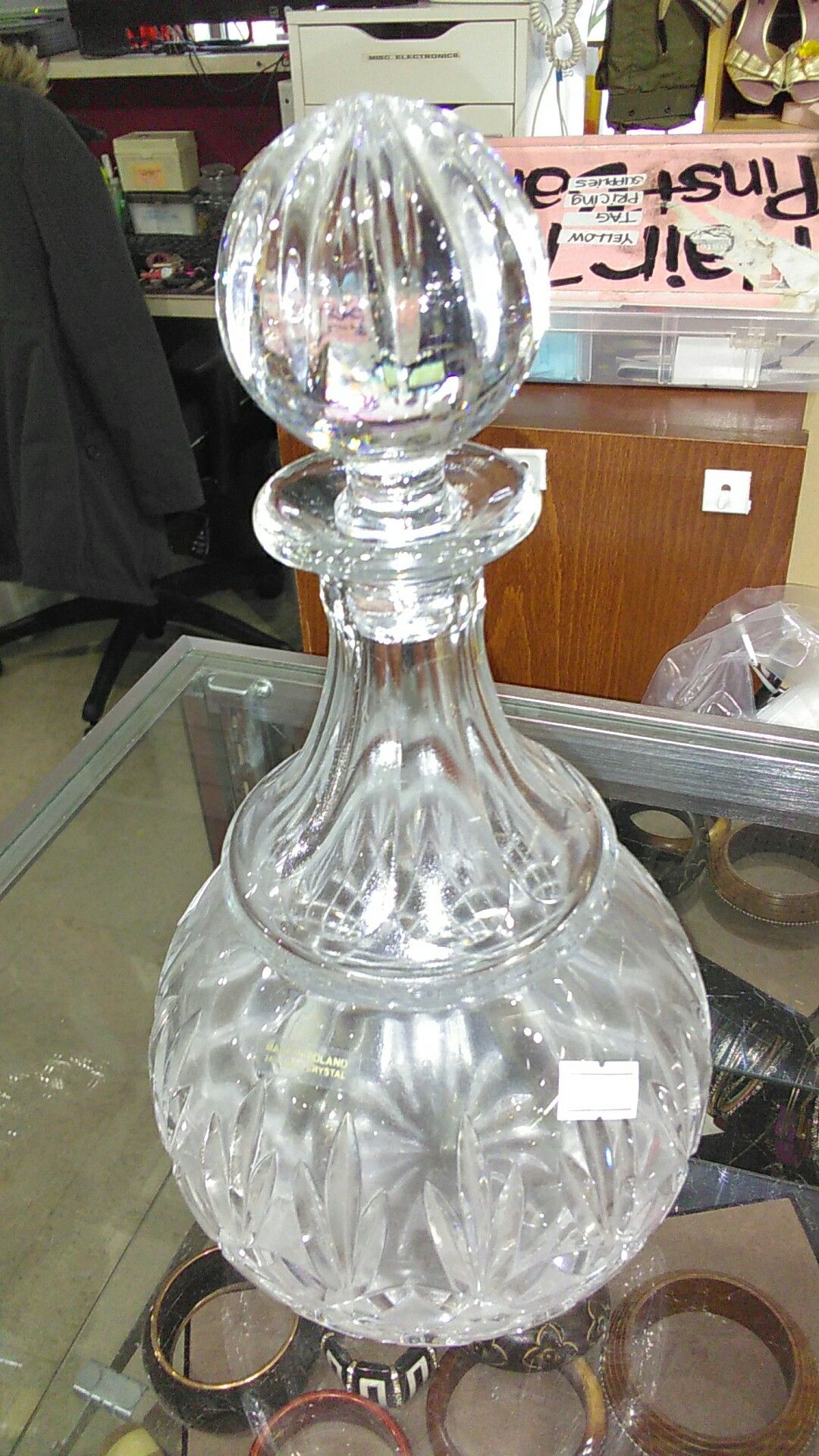 24% Crystal decanter