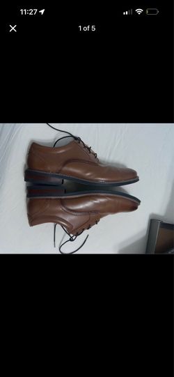 12US mens brown dress shoes