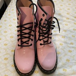 Dr. Marten BootFor Woman, Pink Size 9