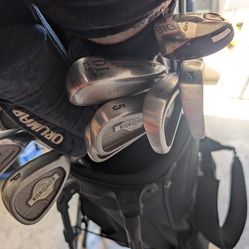 100+ Golf Clubs  ((Sold As A BUNDLE DEAL))