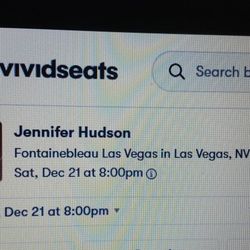 Jennifer Hudson Tickets