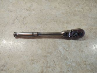 Snap On TM711 - 1/4" Drive 6" Long Flex Head Ratchet