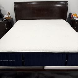 Sterns and Foster Reserve Collection- Hepburn Luxury Plush King With 2 Box Springs 