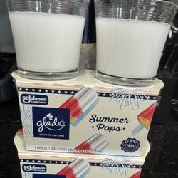 Glade Limited Edition Summer Pops Candles