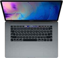 Apple MacBook Pro Retina 15.4" Laptop with Touch Bar - 2.6GHz Six-Core i7 - 16GB RAM - 512GB SSD - AMD Radeon Pro 560X (4GB) - (2019) - Space Gray