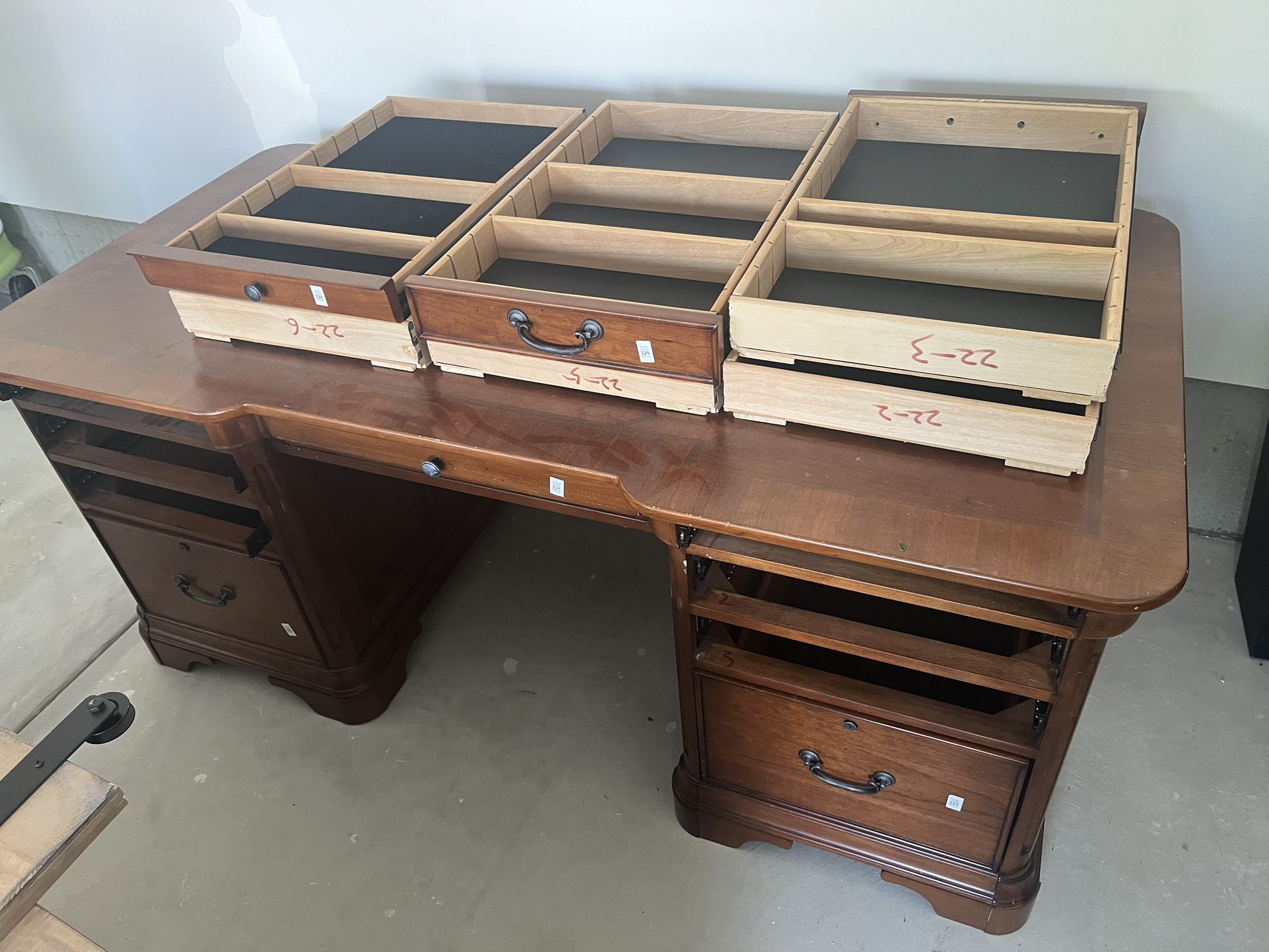 Mahogany Executive Desk