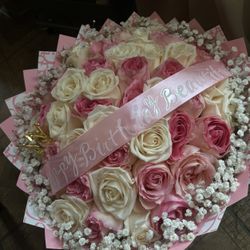 50count rose bouquet (need gone by today ) 