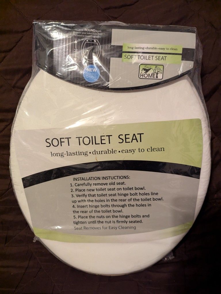 Soft Toilet Seat (NIB)
