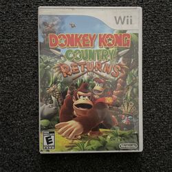 Donkey Kong Country Returns Wii