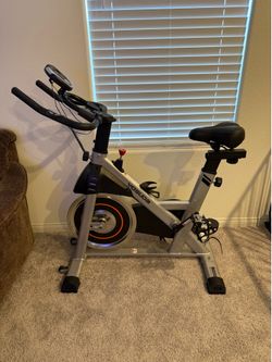 Spin Bike with Heart Rate Detection