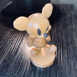 Cool wood pop mart Mickey