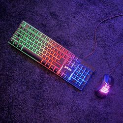 Wireless keyboard and mouse