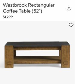 Pottery Barn Westbrook Coffee Table