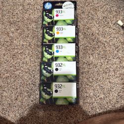 HP 932XL & 933XL Printer Ink Original New In Box