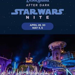 Star Wars Nite Ticket 5/4