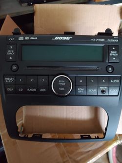 Nissan - Bose Car Radio