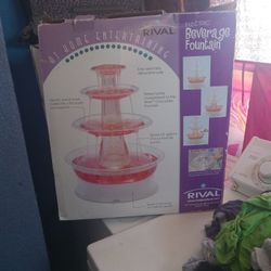 Rival Electric Pump Light Up Fountain 