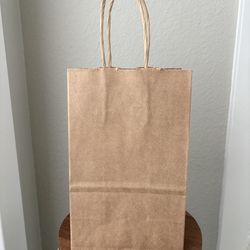 Small Brown Paper Gift Bags