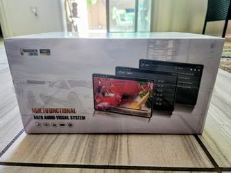 9" Double Din Wireless Touchscreen Car Stereo with Backup Camera