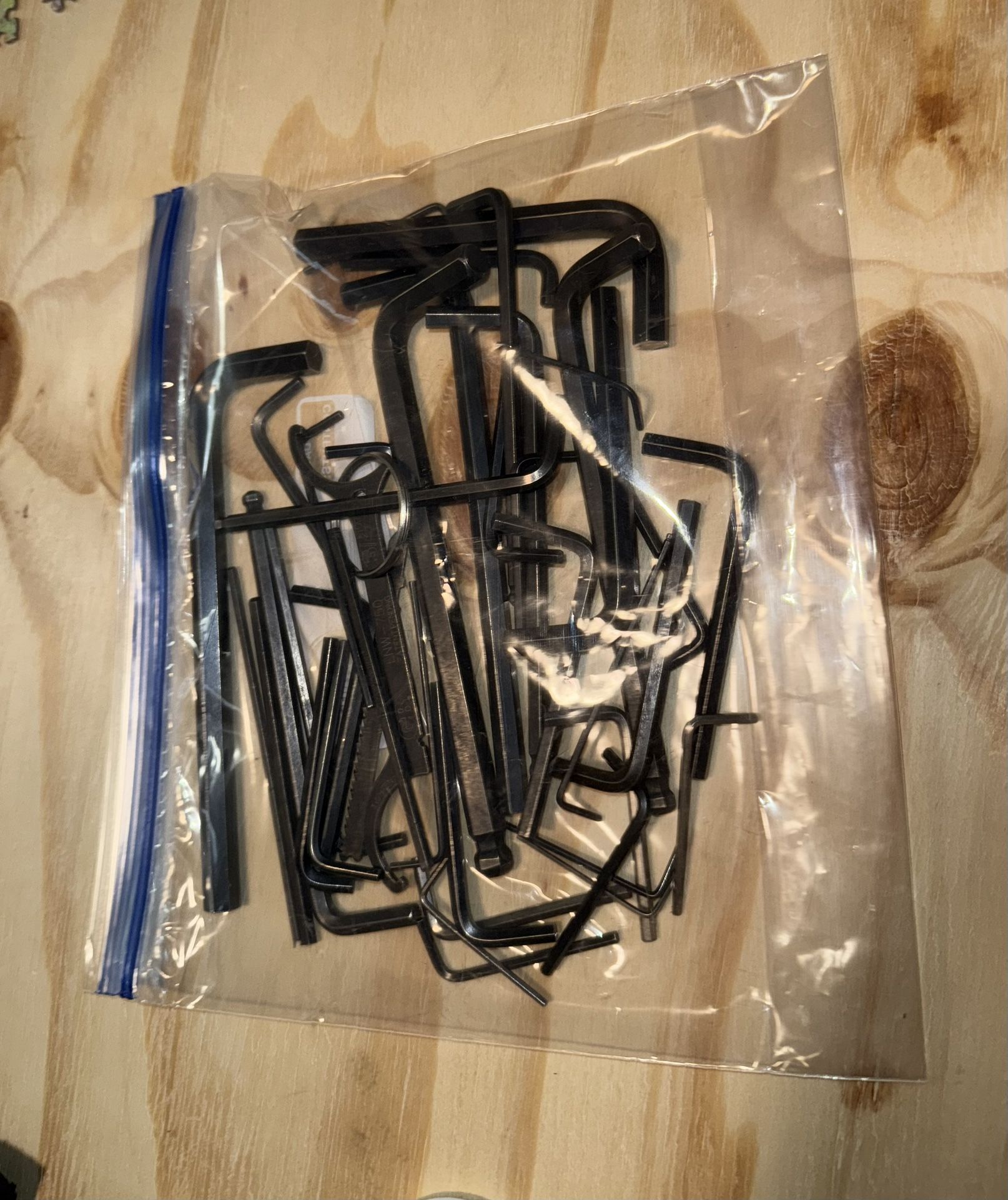 Random Assortment of Allen Wrenches