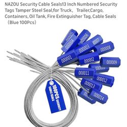 Security Cable Seals (100 Pcs)