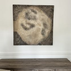 Original Large Abstract Canvas Art painting (Price is firm)