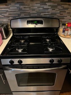 GE stainless steel gas range -30 inch stove