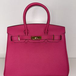 Luxury Women’s Bag 🎀 Pink Birkin  🎀 30cm 