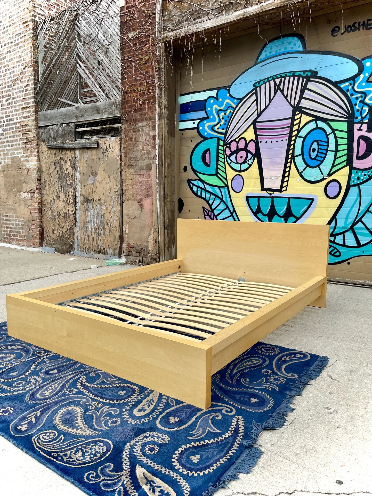 IKEA Malm Queen Size Bed Frame 