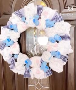 Baby Shower Wreath 