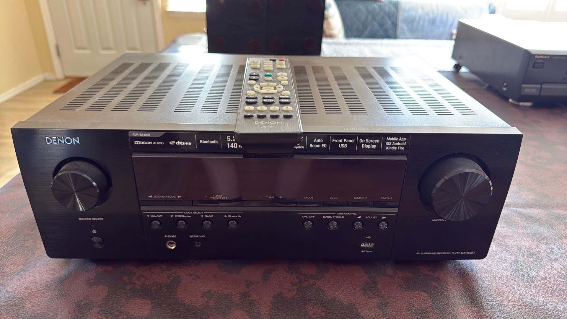 HOME THEATER AV SURROUND RECEIVER