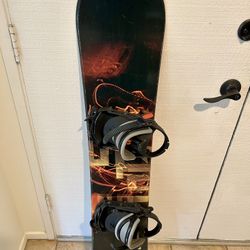 130cm Kids Snowboard With Bindings