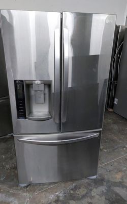 LG 3-Door Stainless Steel FrenchDoor Fridge