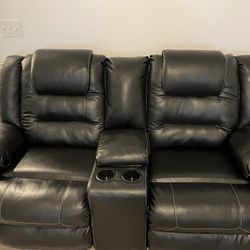 Ashley Furniture Leather living room set