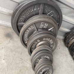 240lbs Of Olympic Weight Plates
