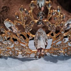 Corona Crown Queen Princess Reina Princessa Quinceañera Prom Baile Dance School Dance School Prom Baile De Escuela Vestido Dress Wedding Casamiento