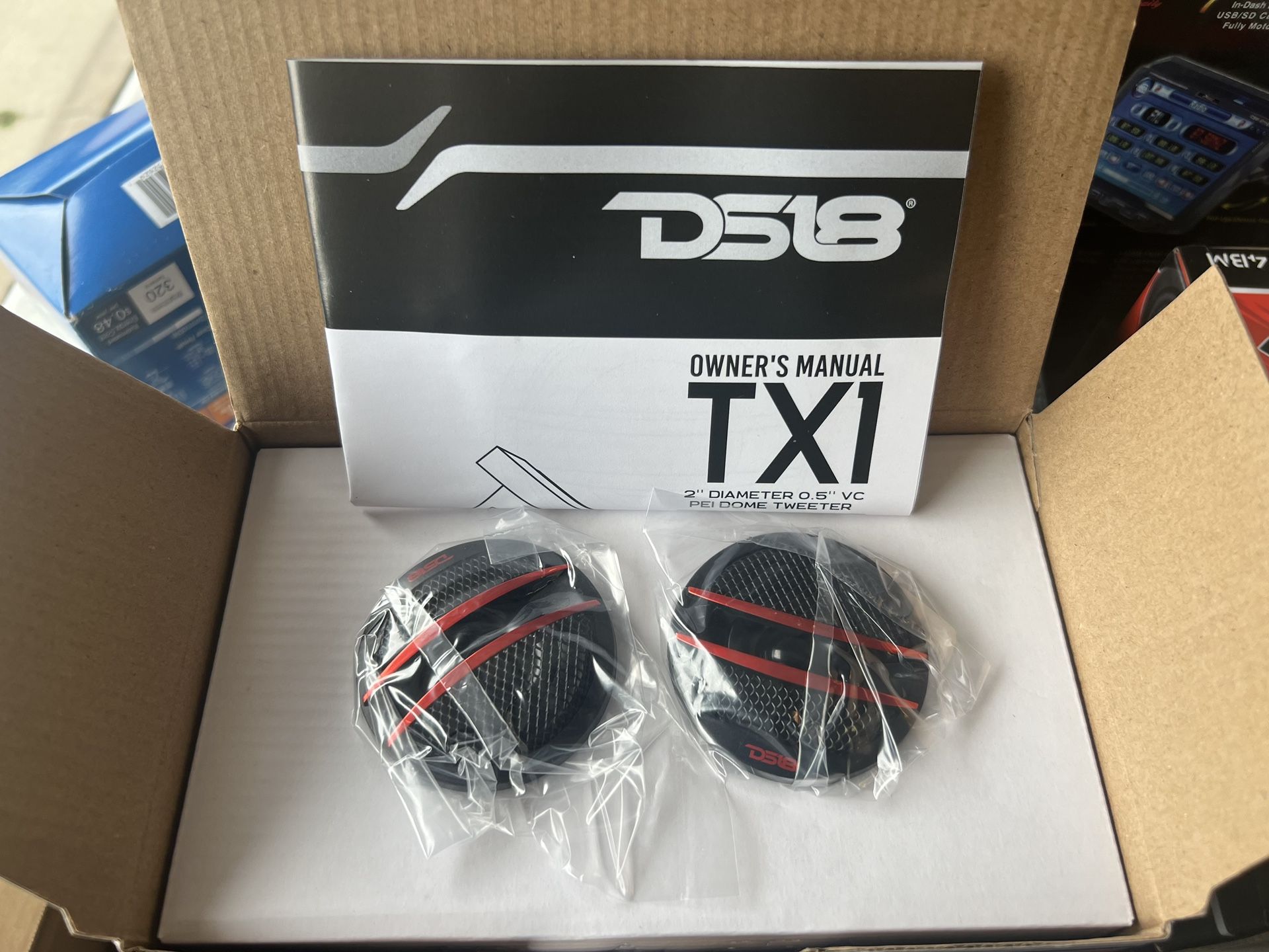 DS18 TX1 BRAND NEW TWEETERS 