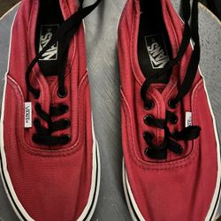 Red Kids Vans
