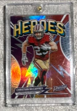 2023 Panini Prestige - Heroes Insert #H-9 Christian McCaffrey (SF 49ers)