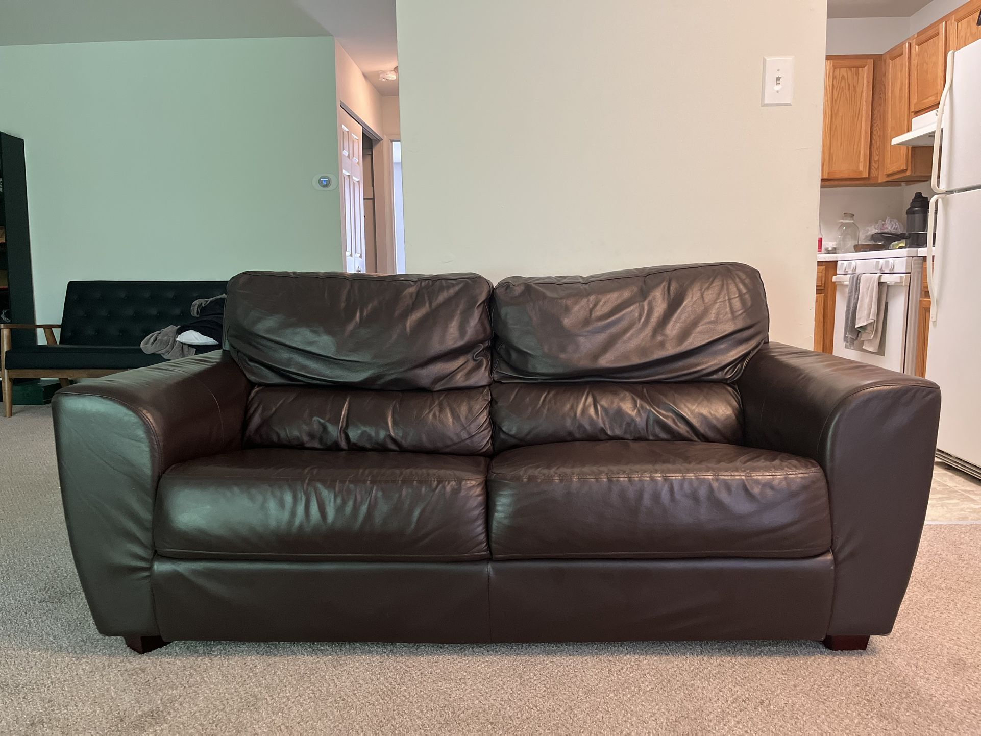 Leather 2 Person Couch