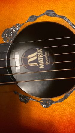 Ovation acoustic electric guitar