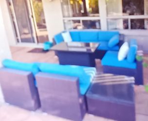 6 piece outdoor sectional