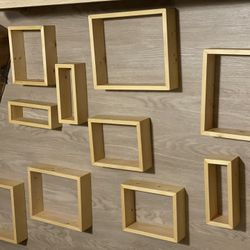 Floating Rectangular Shelves