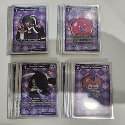 Cookie Run Braverse Tcg Holo R Purple Cards