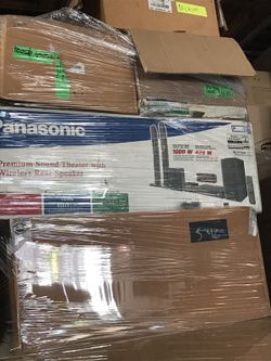 Panasonic 5.1 home theater system used